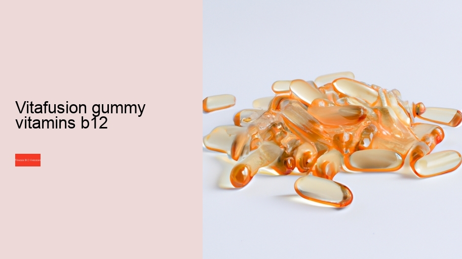 vitafusion gummy vitamins b12