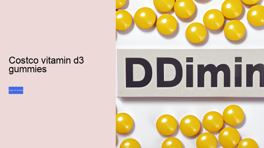 costco vitamin d3 gummies