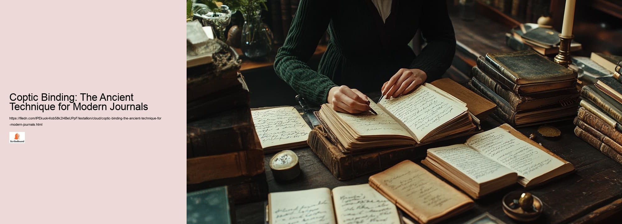 Coptic Binding: The Ancient Technique for Modern Journals