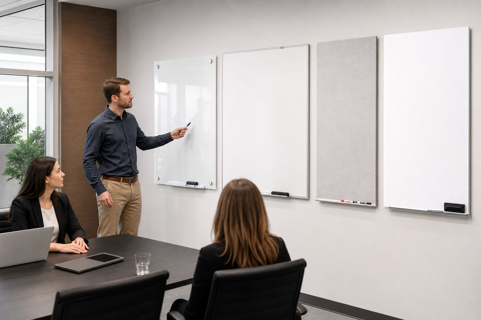 Whiteboard Surface Types for Offices